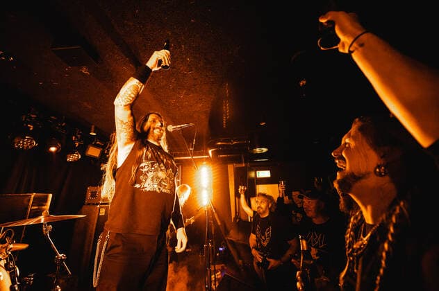 Orange Goblin live in Copenhagen, Denmark Copenhagen, Denmark. 11th, November 2021. The British heavy metal band Orange Goblin performs a live concert at BETA in Copenhagen. Here vocalist Ben Ward is seen live on stage. Copenhagen Denmark  Copyright: xGonzalesxPhoto NikolajxBransholmx