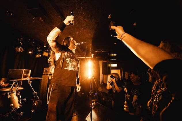 Orange Goblin live in Copenhagen, Denmark Copenhagen, Denmark. 11th, November 2021. The British heavy metal band Orange Goblin performs a live concert at BETA in Copenhagen. Here vocalist Ben Ward is seen live on stage. Copenhagen Denmark  Copyright: xGonzalesxPhoto NikolajxBransholmx