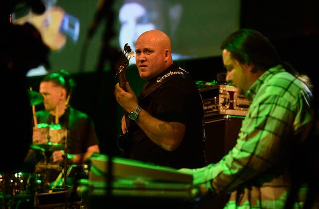 Piotr Gludkowski of Polish band The Muddlers performs during The Sumperk festival Blues Alive 2021 in Sumperk, Czech Republic, November 12, 2021. (CTKxPhoto LudekxPerina) CTKPhotoP2021111208840  LPE 011