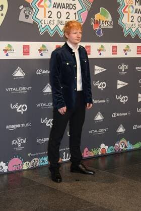 at photocall for 40 Principales Music Awards in Mallorca, on Friday 11 November 2021 Cordon Press