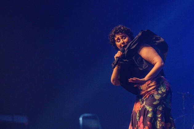November 12, 2021, SoÆ’O PAULO, SoÆ’O PAULO, USA: Maria Rita Brazilian singer during a concert at Tom Brasil in SoÂ£o Paulo, this Friday, November 12, 21. SoO PAULO USA - ZUMAc233 20211112_zsp_c233_004 Copyright: xVanessaxCarvalhox
