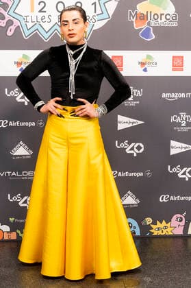 Kunno at the LOS40 Music Awards 2021 at the VelÃ²drom Illes Balears Palma de Mallorca, 12 11 2021 Kunno  Foto:xDyDxFotografosx xFuturexImage