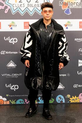Mario Andres Ruiz at the LOS40 Music Awards 2021 at the VelÃ²drom Illes Balears Palma de Mallorca, 12 11 2021 Mario AndrÃ s Ruiz  Foto:xDyDxFotografosx xFuturexImage