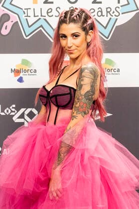 Bely Basarte at the LOS40 Music Awards 2021 at the VelÃ²drom Illes Balears Palma de Mallorca, 12 11 2021 Bely Basarte  Foto:xDyDxFotografosx xFuturexImage