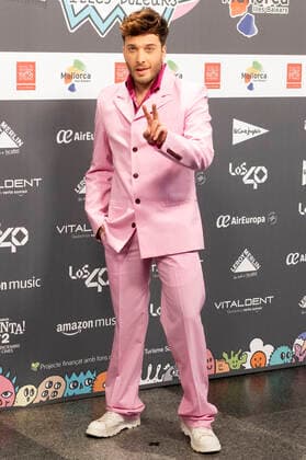 Blas Canto at the LOS40 Music Awards 2021 at the VelÃ²drom Illes Balears Palma de Mallorca, 12 11 2021 Blas Canto  Foto:xDyDxFotografosx xFuturexImage