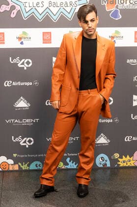 Agoney at the LOS40 Music Awards 2021 at the VelÃ²drom Illes Balears Palma de Mallorca, 12 11 2021 Agoney  Foto:xDyDxFotografosx xFuturexImage