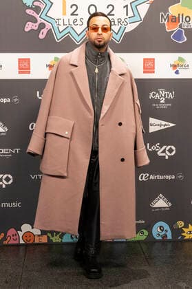 Justin Quiles at the LOS40 Music Awards 2021 at the VelÃ²drom Illes Balears Palma de Mallorca, 12 11 2021 Justin Quiles  Foto:xDyDxFotografosx xFuturexImage