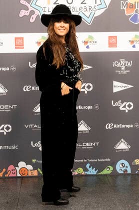 Vanesa Martin at the LOS40 Music Awards 2021 at the VelÃ²drom Illes Balears Palma de Mallorca, 12 11 2021 Vanesa Martin  Foto:xDyDxFotografosx xFuturexImage