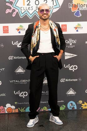 Fabbio at the LOS40 Music Awards 2021 at the VelÃ²drom Illes Balears Palma de Mallorca, 12 11 2021 Fabbio  Foto:xDyDxFotografosx xFuturexImage