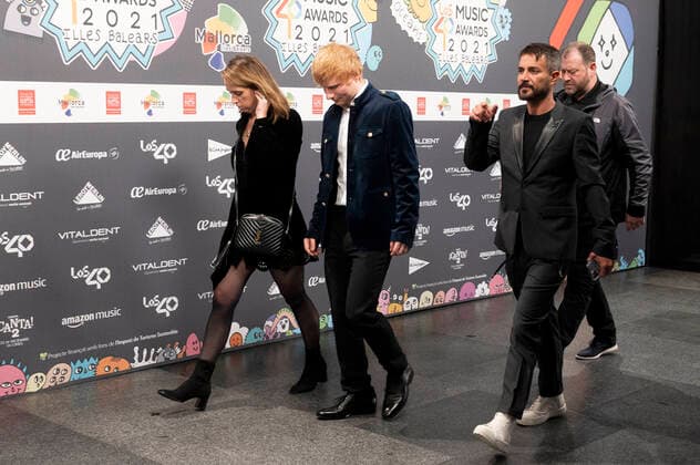 Ed Sheeran at the LOS40 Music Awards 2021 at the VelÃ²drom Illes Balears Palma de Mallorca, 12 11 2021 Ed Sheeran  Foto:xDyDxFotografosx xFuturexImage