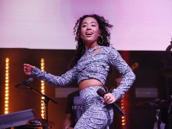 Joyce Wrice performs on stage during the Day N Vegas Music Festival at the Las Vegas Festival Grounds in Las Vegas, Nevada on Friday, November 12, 2021.  LAV2021111235 JAMESxATOA