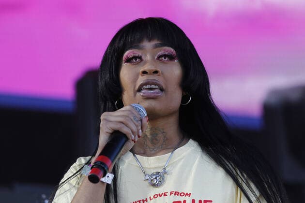 Tia Corine performs on stage during the Day N Vegas Music Festival at the Las Vegas Festival Grounds in Las Vegas, Nevada on Friday, November 12, 2021.  LAV2021111208 JAMESxATOA