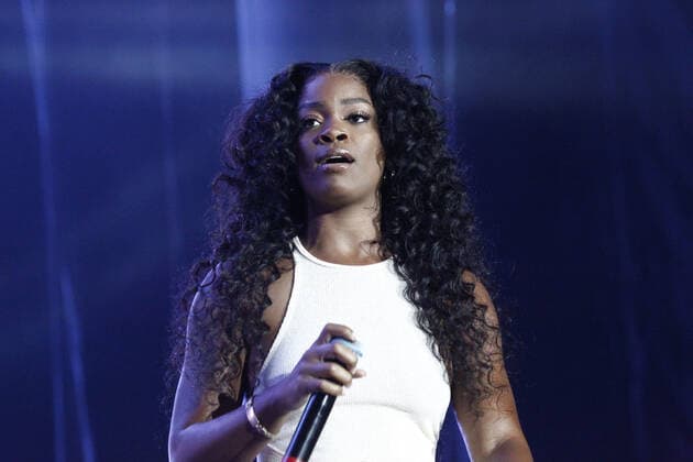 Musical artist Ari Lennox performs on stage during the Day N Vegas Music Festival at the Las Vegas Festival Grounds in Las Vegas, Nevada on Friday, November 12, 2021.  LAV2021111255 JAMESxATOA