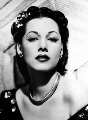 MARIA MONTEZ 1912 - 1951 MARIA MONTEZ 1912 - 1951 Dominican born Hollywood actress of Spanish descent (Described as The Queen Of Technicolor.) Date: 1951. Strictly editorial use only in conjunction with the promotion of the film. Credit line mandatory. This image is copyright of the film company and is supplied under the terms of issue as film still. No commercial or book cover use permitted without prior consent from the film company.  Mandatory credit line: Courtesy Ronald Grant Mary Evans