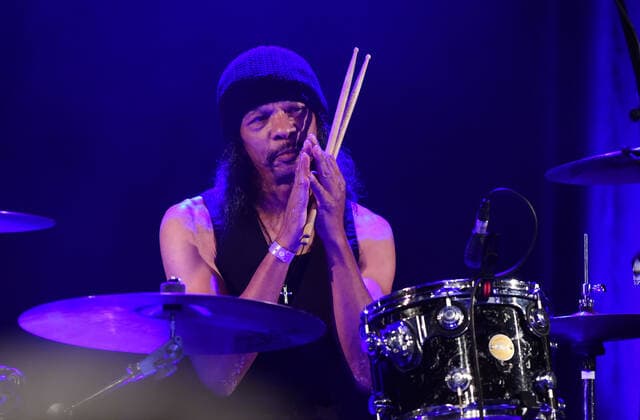 Drummer Winston Watson performs during the 25th Blues Alive, blues & roots festival, on November 13, 2021, in Sumperk, Czech Republic. (CTKxPhoto LudekxPerina) CTKPhotoP2021111303733  LPE 002