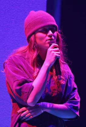 Girl In Red performs at the MTV Europe Music Awards in Budapest, Hungary on Sunday, November 14, 2021.  HUN20211114047 SVENxHOOGERHUIS