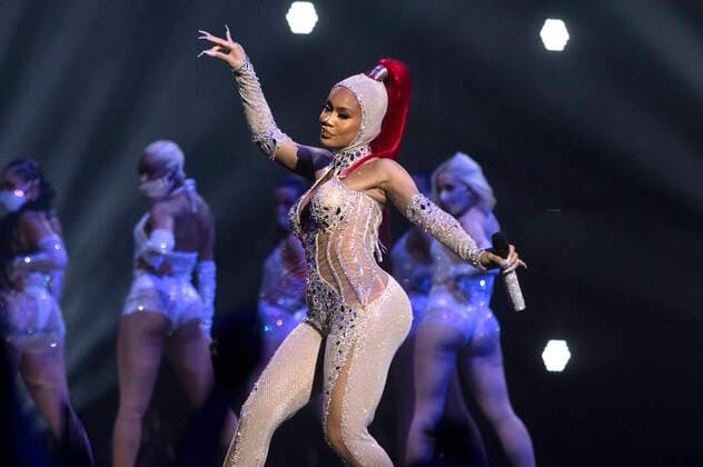 Saweetie at the MTV European Music Awards 2021 ceremony at Laszlo Papp Sports Arena Budapest, 14 11 2021. Foto:xR.xWagnerx xFuturexImage