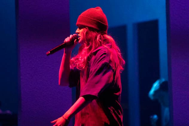 Marie Ulven Ringheim of Girl in Red at the MTV European Music Awards 2021 ceremony at Laszlo Papp Sports Arena Budapest, 14 11 2021. Foto:xR.xWagnerx xFuturexImage