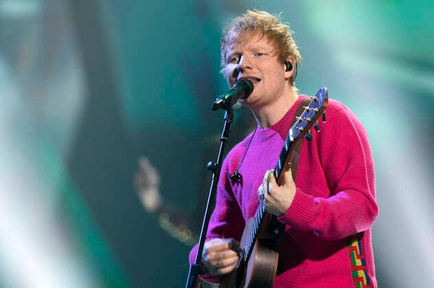 Ed Sheeran at the MTV European Music Awards 2021 at the Laszlo Papp Sports Arena Budapest, 14 11 2021 Foto:xR.xWagnerx xFuturexImage