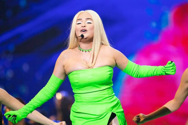 Kim Petras at the MTV European Music Awards 2021 at Laszlo Papp Sports Arena Budapest, 14 11 2021 Foto:xR.xWagnerx xFuturexImage