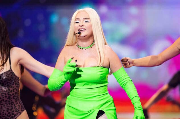 Kim Petras at the MTV European Music Awards 2021 at Laszlo Papp Sports Arena Budapest, 14 11 2021 Foto:xR.xWagnerx xFuturexImage