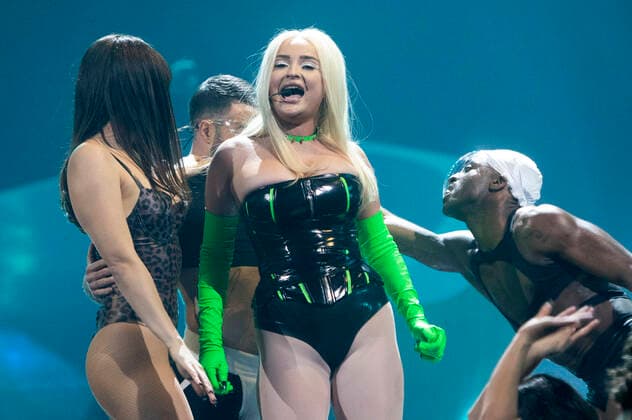 Kim Petras at the MTV European Music Awards 2021 at Laszlo Papp Sports Arena Budapest, 14 11 2021 Foto:xR.xWagnerx xFuturexImage