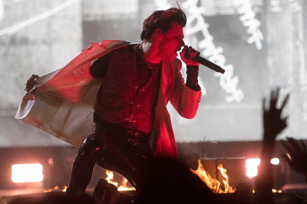Yungblud at the MTV European Music Awards 2021 at Laszlo Papp Sports Arena Budapest, 14 11 2021 Foto:xR.xWagnerx xFuturexImage