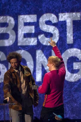 Ed Sheeran at the MTV European Music Awards 2021 at the Laszlo Papp Sports Arena Budapest, 14 11 2021 Foto:xR.xWagnerx xFuturexImage