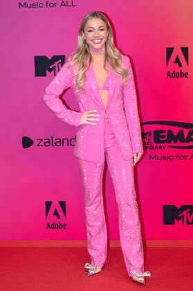 Emma Heesters at the MTV European Music Awards 2021 at Laszlo Papp Sports Arena Budapest, 14 11 2021 Foto:xR.xWagnerx xFuturexImage