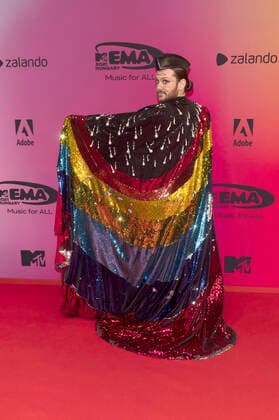 Riccardo Simonetti at the MTV European Music Awards 2021 at Laszlo Papp Sports Arena Budapest, 14 11 2021 Foto:xR.xWagnerx xFuturexImage