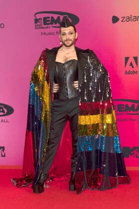 Riccardo Simonetti at the MTV European Music Awards 2021 at Laszlo Papp Sports Arena Budapest, 14 11 2021 Foto:xR.xWagnerx xFuturexImage