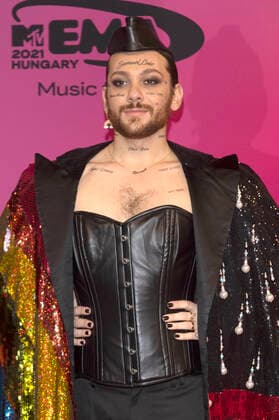 Riccardo Simonetti at the MTV European Music Awards 2021 at Laszlo Papp Sports Arena Budapest, 14 11 2021 Foto:xR.xWagnerx xFuturexImage
