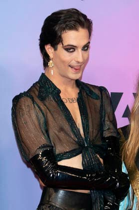 Damiano David of Maneskin at the MTV European Music Awards 2021 at Laszlo Papp Sports Arena Budapest, 14 11 2021 Foto:xR.xWagnerx xFuturexImage