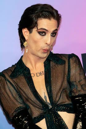 Damiano David of Maneskin at the MTV European Music Awards 2021 at Laszlo Papp Sports Arena Budapest, 14 11 2021 Foto:xR.xWagnerx xFuturexImage