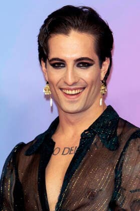 Damiano David of Maneskin at the MTV European Music Awards 2021 at Laszlo Papp Sports Arena Budapest, 14 11 2021 Foto:xR.xWagnerx xFuturexImage