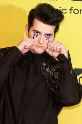 Gjon s Tears at the MTV European Music Awards 2021 at Laszlo Papp Sports Arena Budapest, 14 11 2021 Foto:xR.xWagnerx xFuturexImage