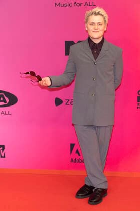 Oobah Butler at the MTV European Music Awards 2021 at Laszlo Papp Sports Arena Budapest, 14 11 2021 Foto:xR.xWagnerx xFuturexImage