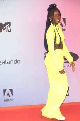 Oumi Janta at the MTV European Music Awards 2021 at Laszlo Papp Sports Arena Budapest, 14 11 2021 Foto:xR.xWagnerx xFuturexImage
