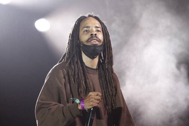 Day N Vegas Music Festival in Las Vegas, Earl Sweatshirt Konzert Earl Sweatshirt performs on stage during the Day N Vegas Music Festival at the Las Vegas Festival Grounds in Las Vegas, Nevada on Sunday, November 14, 2021.  LAV2021111467 JAMESxATOA