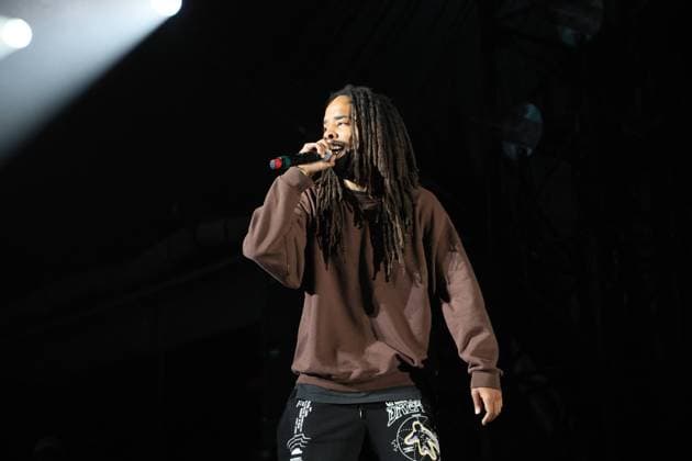 Day N Vegas Music Festival in Las Vegas, Earl Sweatshirt Konzert Rapper Earl Sweatshirt performs on stage during the Day N Vegas Music Festival at the Las Vegas Festival Grounds in Las Vegas, Nevada on Sunday, November 14, 2021.  LAV2021111446 JAMESxATOA