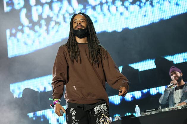 Day N Vegas Music Festival in Las Vegas, Earl Sweatshirt Konzert Musical artist Earl Sweatshirt performs on stage during the Day N Vegas Music Festival at the Las Vegas Festival Grounds in Las Vegas, Nevada on Sunday, November 14, 2021.  LAV2021111448 JAMESxATOA