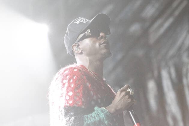Day N Vegas Music Festival in Las Vegas, Joey Badass Konzert Joey Badass performs on stage during the Day N Vegas Music Festival at the Las Vegas Festival Grounds in Las Vegas, Nevada on Sunday, November 14, 2021.  LAV2021111451 JAMESxATOA