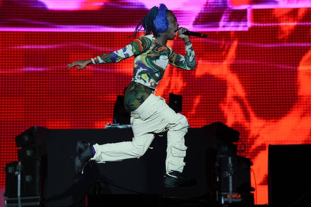 Musical artist Lil Uzi Vert performs on stage during the Day N Vegas Music Festival at the Las Vegas Festival Grounds in Las Vegas, Nevada on Sunday, November 14, 2021.  LAV2021111455 JAMESxATOA