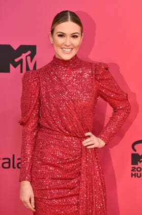 Cassie DiLaura at the MTV European Music Awards 2021 ceremony at Laszlo Papp Sports Arena Budapest, 14 11 2021. Foto:xH.xZwanzigerx xFuturexImage