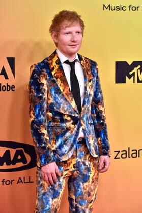 Ed Sheeran at the MTV European Music Awards 2021 at the Laszlo Papp Sports Arena Budapest, 14 11 2021 Foto:xH.xZwanzigerx xFuturexImage