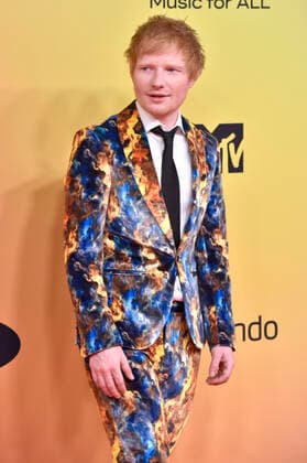 Ed Sheeran at the MTV European Music Awards 2021 at the Laszlo Papp Sports Arena Budapest, 14 11 2021 Foto:xH.xZwanzigerx xFuturexImage