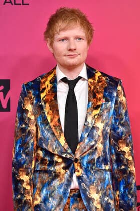 Ed Sheeran at the MTV European Music Awards 2021 at the Laszlo Papp Sports Arena Budapest, 14 11 2021 Foto:xH.xZwanzigerx xFuturexImage