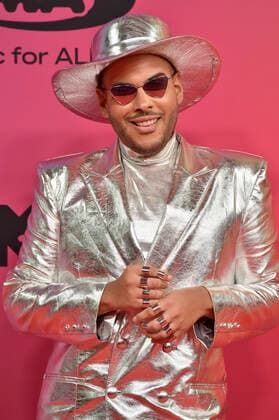 Hugo Gloss at the MTV European Music Awards 2021 at the Laszlo Papp Sports Arena Budapest, 14 11 2021 Foto:xH.xZwanzigerx xFuturexImage