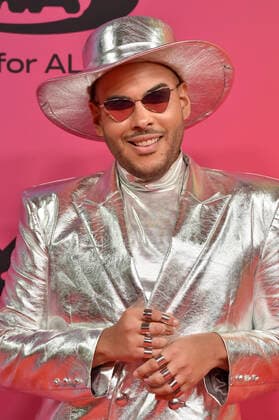 Hugo Gloss at the MTV European Music Awards 2021 at the Laszlo Papp Sports Arena Budapest, 14 11 2021 Foto:xH.xZwanzigerx xFuturexImage