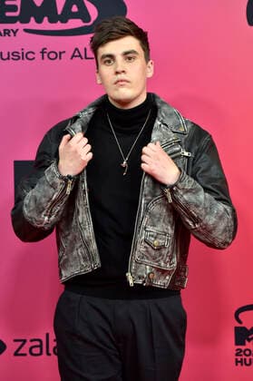 JC Stewart at the MTV European Music Awards 2021 at Laszlo Papp Sports Arena Budapest, 14 11 2021 Foto:xH.xZwanzigerx xFuturexImage